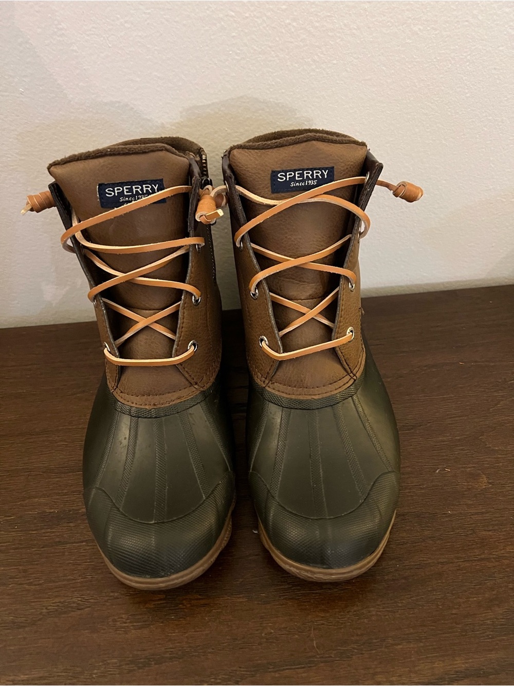 Sperry- Woman’s Brown Waterproof Duck Boots